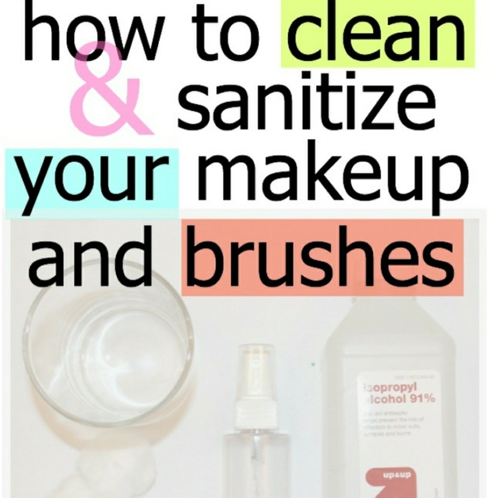 Sanitize makeup part 2